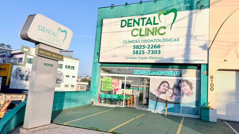 foto fachada da dental clinic capao